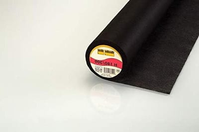 Strijkinleg Vlieseline - Fixeerbare Inleg - Kleine Onderdelen Verstevigen - Synthetische Vezels - 090 x 25m - Wit