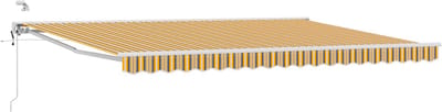 vidaXL - Elektrisch - Uitschuifbare - Zonneluifel - 4,5 - × - 3,5 - m