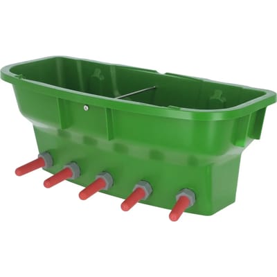 Melkbad voor runderen met 5 kleppen Kerbl Multi Feeder