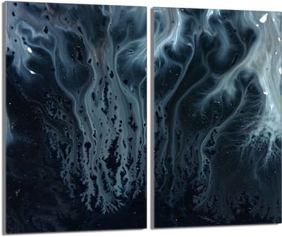 TMK ArtDeko - Snijplank - 30x52cm - Marmereffect - Veilig en Veelzijdig