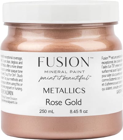 Fusion Metallic Paint - Rose Gold - Acrylverf - Rose Gold - 250 ml
