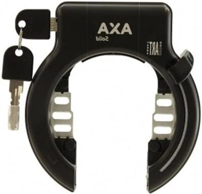 Ring slot - Fietsbeveiliging - Fiets veilig stellen - Stevig plastic materiaal - N.v.t. - Zwart