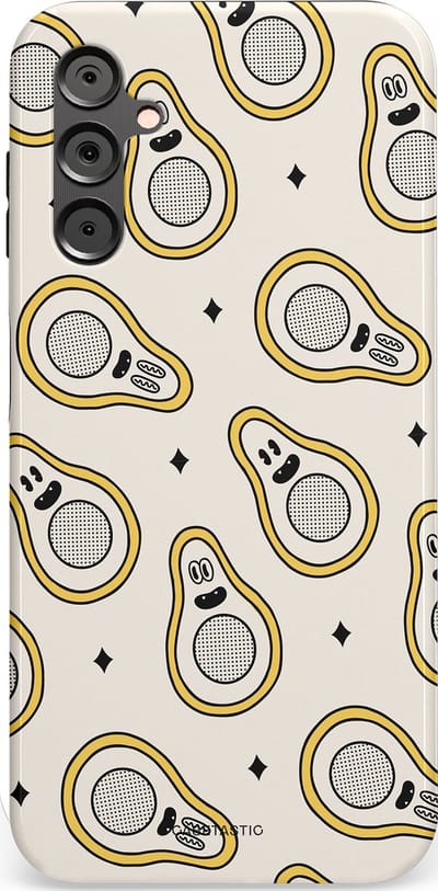 Casetastic Hoesje Geschikt voor Samsung A14 (5G/4G) - Stijlvolle Beschermende Duo-layer Case - Vegycado