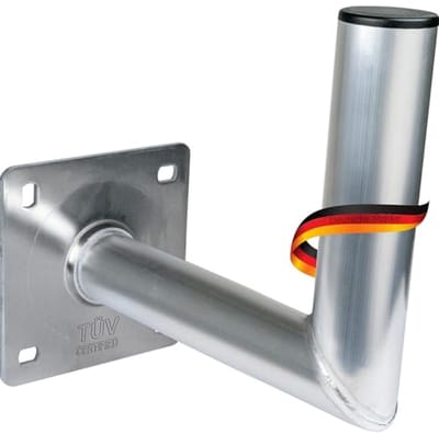 Wandmontage voor Schotelantenne - 25 cm Aluminium Muurbeugel TÜV-gekeurd