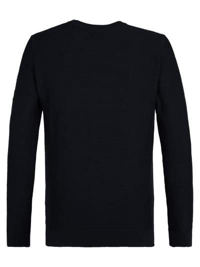 Petrol Industries - Heren Casual Trui Richmond - Zwart - Maat XXL