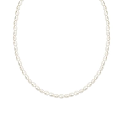 Unieke Armband Bracelet Zoetwater Parel Sea Pearl (925 sterling zilvergehalte) Armband Trendy Minimalistisch voor Meisje | Cadeau Voor Vrouw