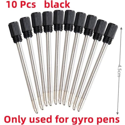 Stylo gyroscopique lumineux rotatif à décompression multifonctionnel, jouet fidget Spinner, stylo à bille lumineux LED, stylo gyroscopique en métal, cadeau gray