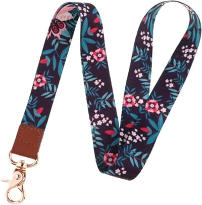Travel Cords - Keycord Flower Field - stevig lanyard - sleutelhanger - sleutelkoord - met telefoonkoord - sleutels