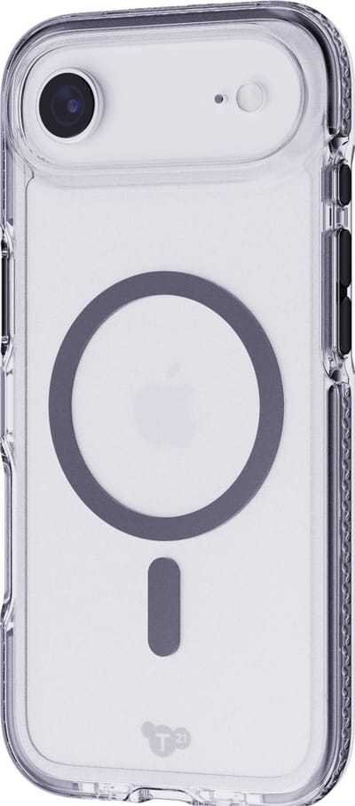 Tech21 Evo Crystal - Telefoonhoesje iPhone 17 Air - Schokbestendig - MagSafe - 4,9 meter valbestendig