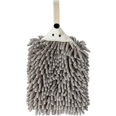 Chenille Handdoeken Keuken Badkamer Handdoek met ophanglussen Sneldrogend Zacht absorberend Microvezelhanddoeken Dierenegel