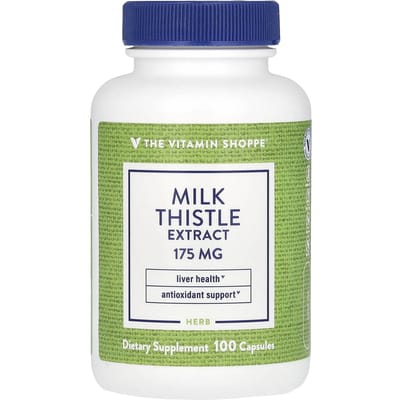 The Vitamin Shoppe, Mariadistel Extract, 175 mg, 100 Capsules
