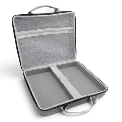 Dailygoods- Hard Case - Stevige Nylon Buitenlaag - Schokabsorberende Voering - Ergonomische Handgreep - Dubbele Ritssluiting - Stof- en Krassenbestendig - Opbergtas