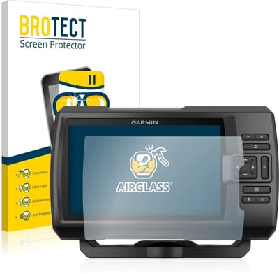 Screenprotector voor Garmin Striker Plus 5cv Beschermglas transparant