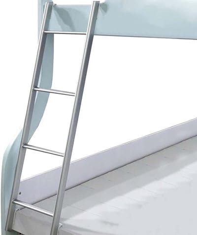 Stapelbed Ladder - Hoge Ladder - Veilig Omhoog Klimmen - Draagbaar Haakontwerp - 117 cm Hoog - Zwart