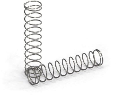 Drukveren 45 mm veer van roestvrij staal 304 draaddiameter 0,65 mm buitendiameter 10 mm veerkracht 0,68 kg 10 stuks