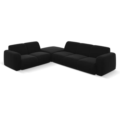 6-zitshoekbank Lola velvet links | Windsor & Co