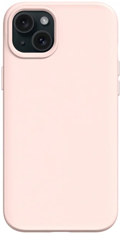 Rhinoshield Solidsuit Hoesje Geschikt voor Apple iPhone 15 Plus | Compatibel met MagSafe | Shockproof Back Cover | Roze