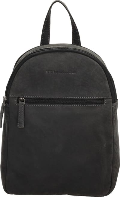 Hide & Stitches Idaho Rugzak - 100% Leer - Zwart