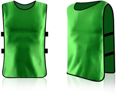 Dailygoods- Trainingsvesten 12-pack - Voetbalhesjes/Scrimmagevesten - Oefenvest voor Teams - Sportvesten voor Basketbal/Volleybal - Afmetingen 32x23x10 cm - Geschikt voor Kinderen/Jongeren/Volwassenen - Sporthesjes