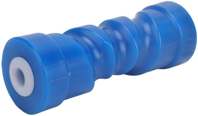 Allecto - Zelfcentrerende Kielboottrailer Roller Bow Stop - Boottrailer - 8 inch - Robuuste PU-materiaal - Voor jachten - Voor 5/8 inch as