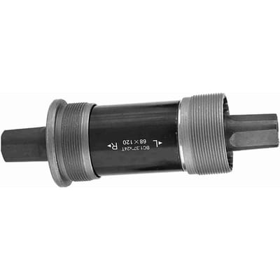 Fiets Trapas Vierkante As Fiets Onderdelen voor Vierkante Conische As Crank 68X120MM gray