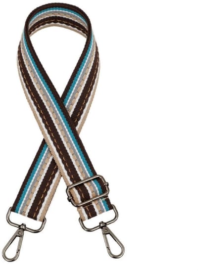 Dailygoods- Tasriem Verstelbaar 75-130 cm - Etnisch Gestreept - 3,8 cm Breed - Accessoire voor Schoudertassen - Polyester Materiaal - Schouderband