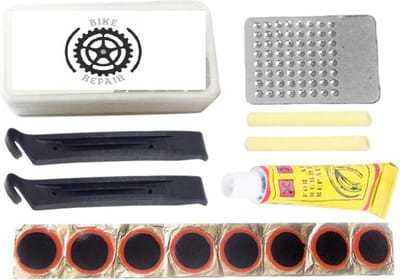 Akyol - Fiets Reparatieset - Banden Plak Set Fiets - Multitool Fiets Gereedschap - Fiets Gereedschap Set