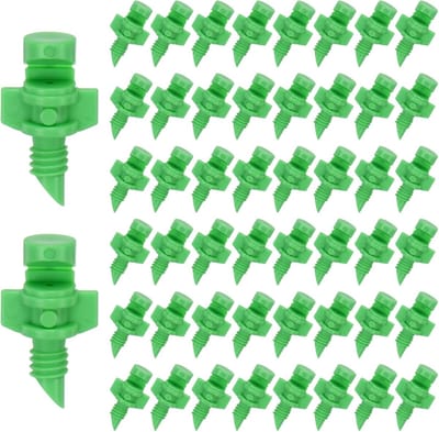 Dailygoods - 50-pack Vernevelingssproeiers 180 graden voor Irrigatie van Tuin en Gazon