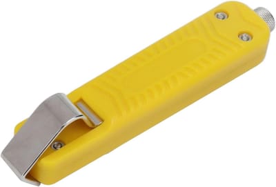 Coaxiaal Draadstripgereedschap - Kabelstripper Draadstripper - Draden Strippen - Lichtgewicht Ontwerp - 4-16 mm - Geel