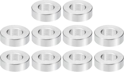 Roestvrijstalen afstandhouders M8 - 10 stuks - 8,2 mm ID x 16 mm OD x 5 mm L - Voor 5/16 inch of M8 schroeven