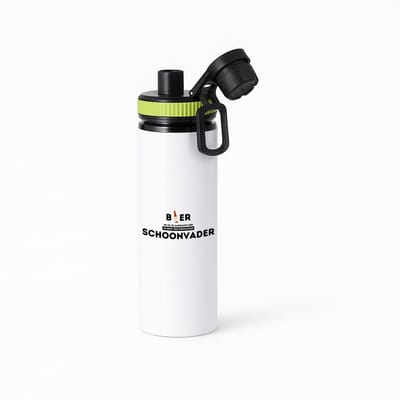 Hacebo® - bier, nu ik je aandacht heb je bent een geweldige schoonvader waterfles met draaidop groen - Schoonvader - vader cadeautjes - vaderdag - verjaardagscadeau - verjaardag - cadeau - geschenk - kado - gift - water fles - 850ML