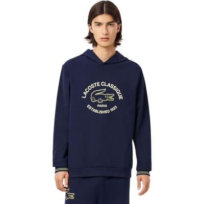 Lacoste Unisex Volwassen Loungewear Hoodie (Marine)