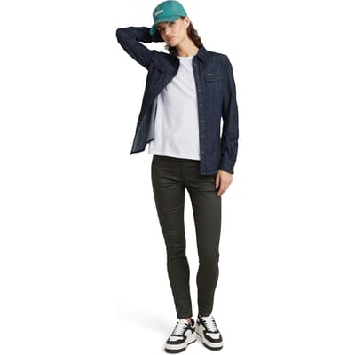 G-Star Weld High Skinny Chino Raven Größe: W25L32 | Chinos Outlet | Damen