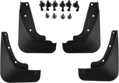 Splash Guards voor Hyundai Kona SX2 2024-2025 - Modderbescherming, Krassenbestendig, Accessoires voor Auto's, Voorkomt Steen- en Modderbeschadiging
