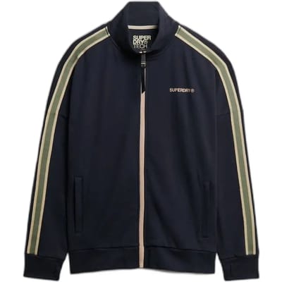 Superdry - Tech Cult trainingsjack met losse pasvorm - Heren - Truien