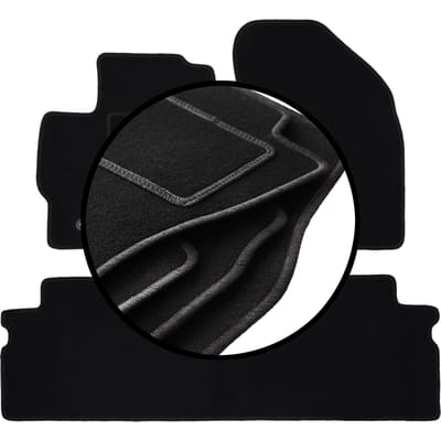 Complete set veloursmatten voor: Toyota Auris I hatchback (2006-2013)