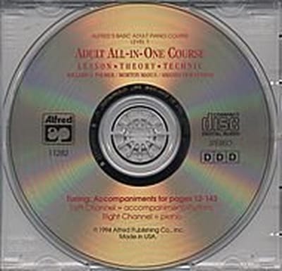 Basiscursus Piano Voor Volwassenen - Lesboek 1 Inclusief Meespeel CD