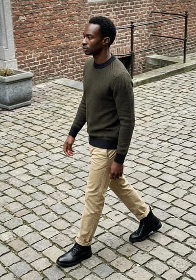 STEFANO LAURAN 3551 Boots Heren - Zwart - Maat 41
