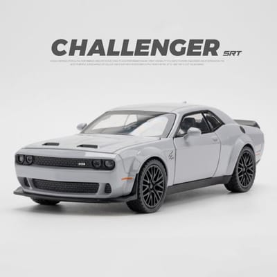 1:32 Challenger Hellcat Redeye Legering Muscle Car Model Geluid En Licht Kinderspeelgoed Verzamelaarsobjecten Verjaardagscadeau