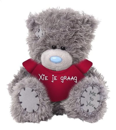 Knuffel - Beer - Xie je graag - 13cm
