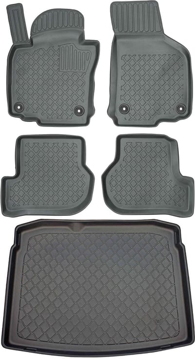 Max-Dywanik ARISTAR Serie - Kofferbakmat en Dywaniki - Volkswagen Golf V Hatchback - 2003-2008