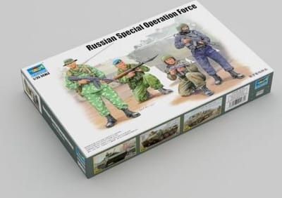 Trumpeter 00437 Russian Special Operation Force – Militair Figuren Modelbouwset - Schaal 1:35