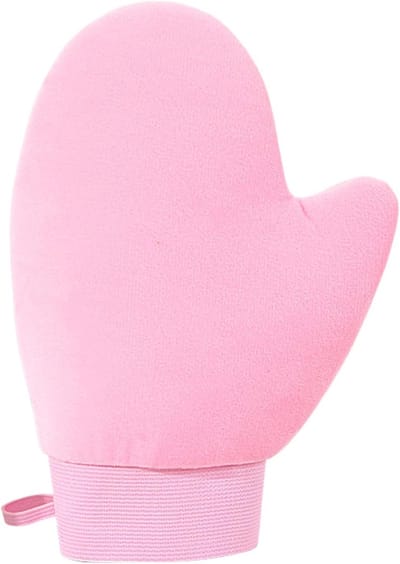 Bruiningshandschoen - Zelfbruiner Applicator - Gelijkmatige Bruine Kleur - Zonder Strepen - 15.5 x 22 cm - Zwart