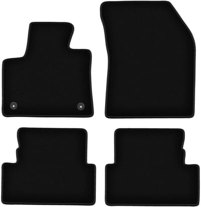 BASIC zwarte velours matten voor: Peugeot 3008 II crossover (2016-)