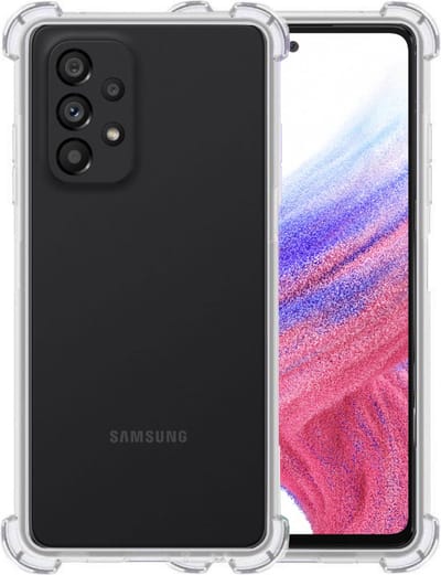 Hoesje geschikt voor Samsung A53 5G – Extreme Shock Case – Cover Transparant