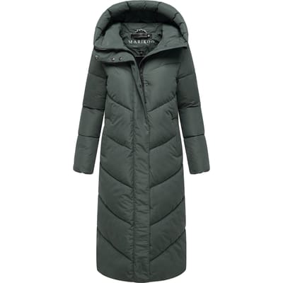 Marikoo dames wintermantel Ranjaa gewatteerd met capuchon & reflecterende details
