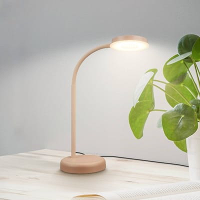 BRILONER Megg - LED Tafellamp - bureaulamp – dimbaar – touchbediening – warm wit licht – 12W – 800Lm – beige – 40cm