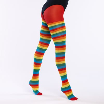 Boland - Panty Gestreept regenboog Multi - Volwassenen - Vrouwen - Niet van toepassing - Pride - Festival