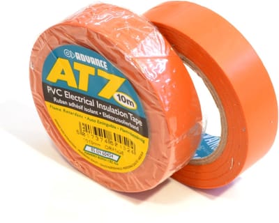 Advance AT7 PVC - Isolatietape - 15mm x 10m - Oranje - Stuurlint - Stuurtape
