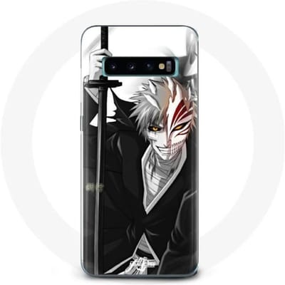 Case voor Samsung Galaxy s10 edge Bleach manga ichigo kurosaki zwaard